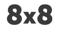 8 x 8